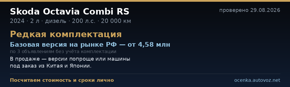 Сравнение с ценами на рынке РФ