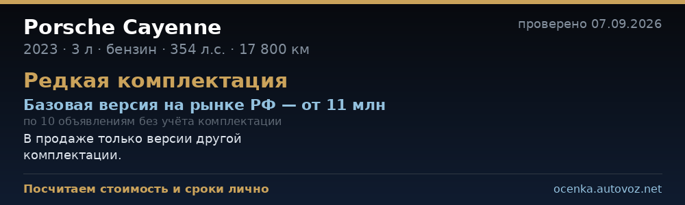 Сравнение с ценами на рынке РФ