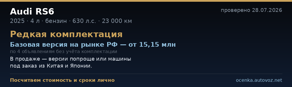 Сравнение с ценами на рынке РФ